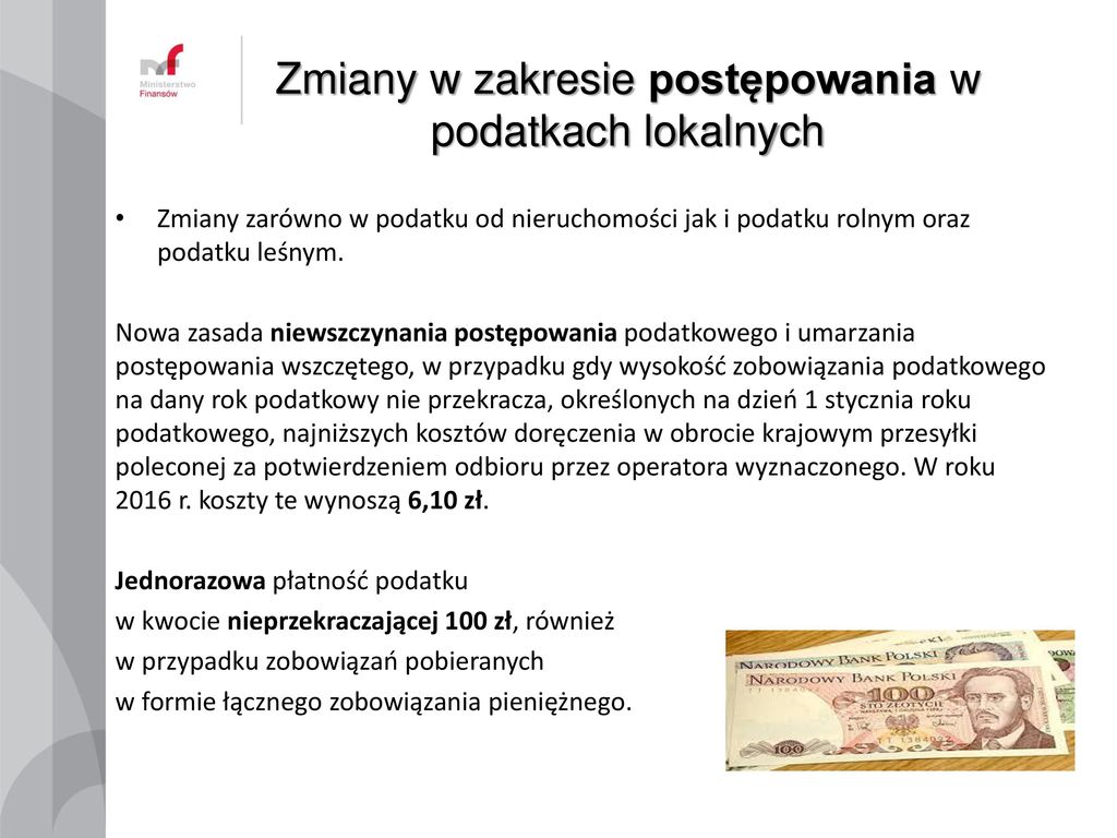 Ministerstwo Finansów ppt pobierz